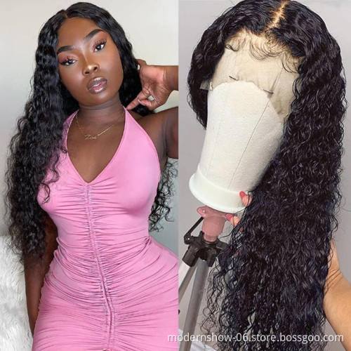 HD Full Lace Human Hair Wigs For Black Women,Wholesale Brazilian Virgin Hair HD Lace Front Wig With Baby Hair